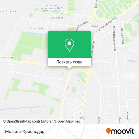 Карта Москва