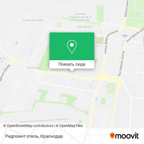 Карта Редпоинт отель