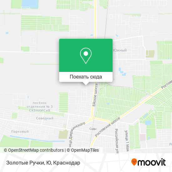 Карта Золотые Ручки, Ю