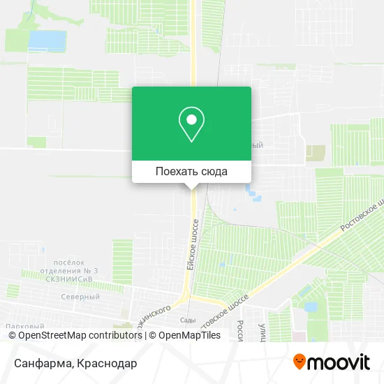 Карта Санфарма