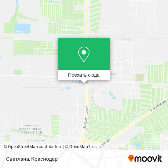 Карта Светлана