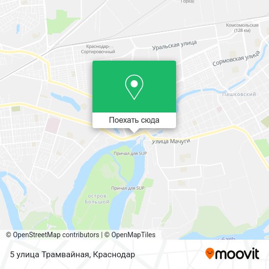 Карта 5 улица Трамвайная