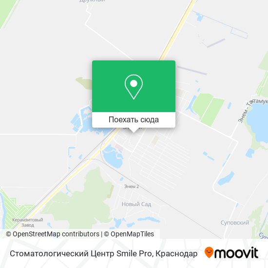 Карта Стоматологический Центр Smile Pro