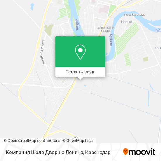 Карта Компания Шале Двор на Ленина