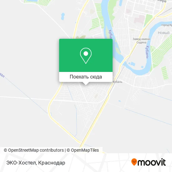 Карта ЭКО-Хостел