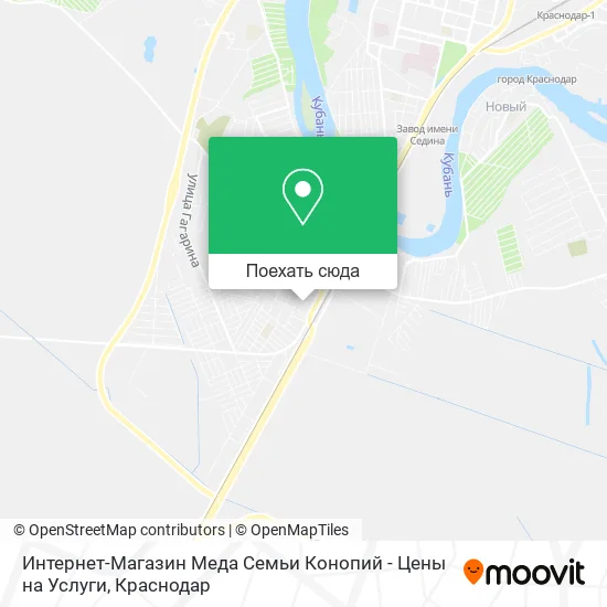 Карта Интернет-Магазин Меда Семьи Конопий - Цены на Услуги