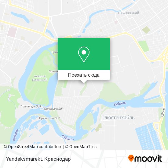 Карта Yandeksmarekt