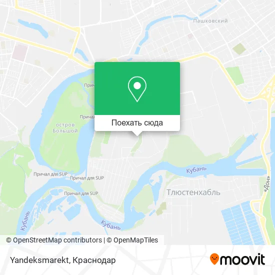 Карта Yandeksmarekt