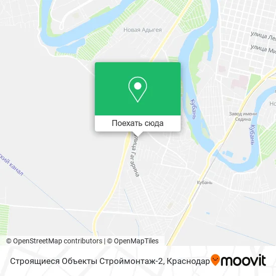 Карта Строящиеся Объекты Строймонтаж-2