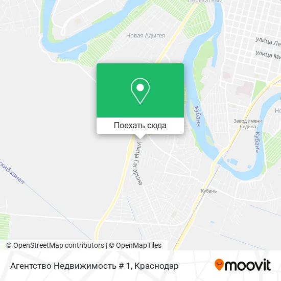 Карта Агентство Недвижимость # 1