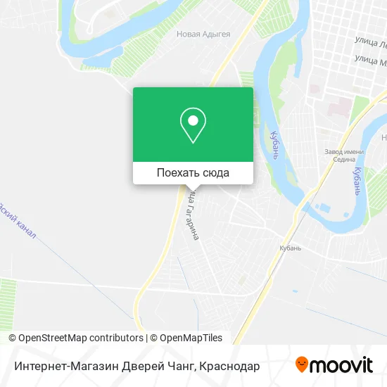 Карта Интернет-Магазин Дверей Чанг