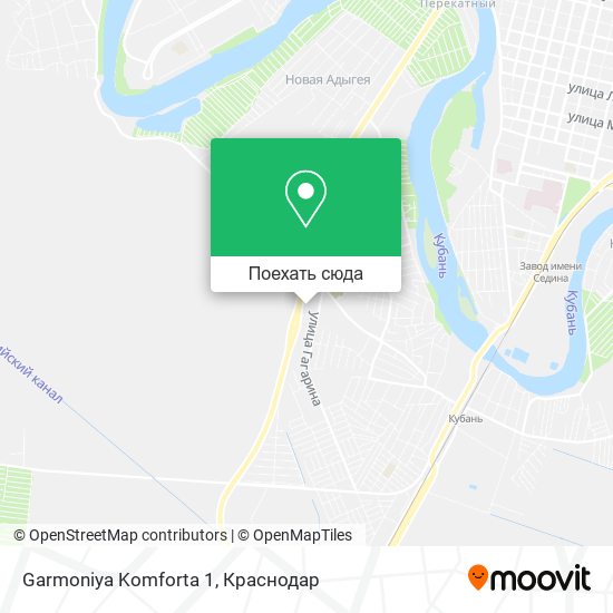 Карта Garmoniya Komforta 1