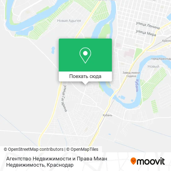 Карта Агентство Недвижимости и Права Миан Недвижимость