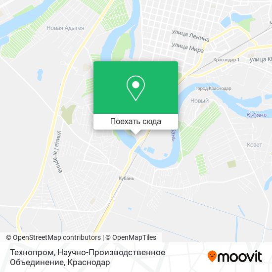 Карта Технопром, Научно-Производственное Объединение