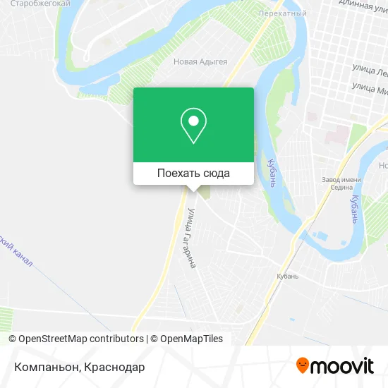 Карта Компаньон