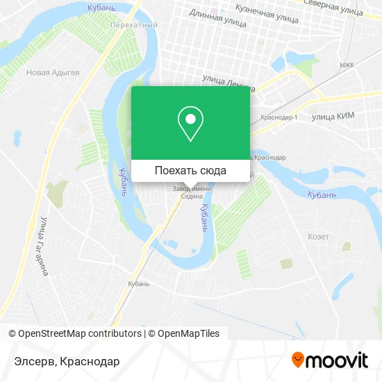 Карта Элсерв