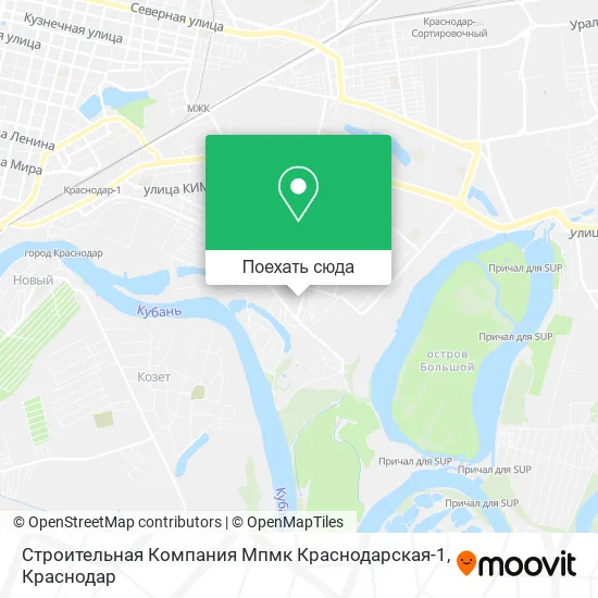 Карта Строительная Компания Мпмк Краснодарская-1