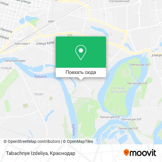 Карта Tabachnye Izdeliya