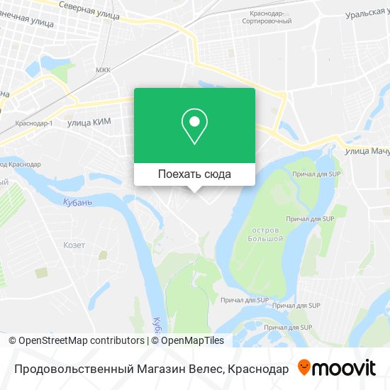 Карта Продовольственный Магазин Велес