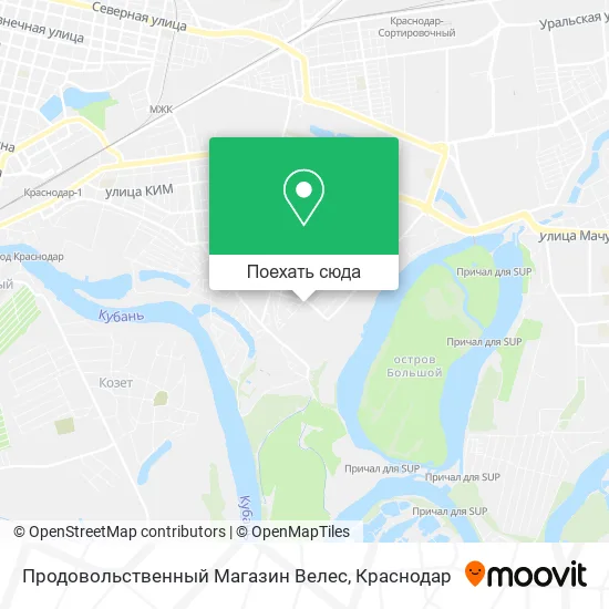 Карта Продовольственный Магазин Велес