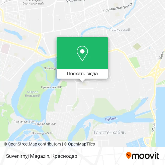 Карта Suvenirnyj Magazin