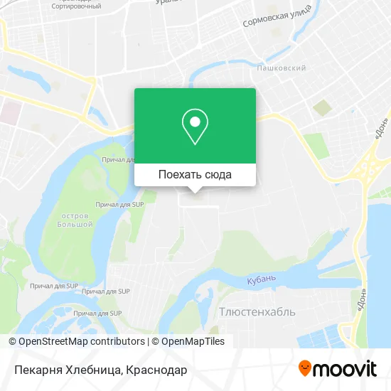 Карта Пекарня Хлебница