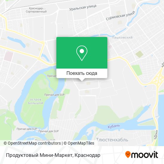 Карта Продуктовый Мини-Маркет