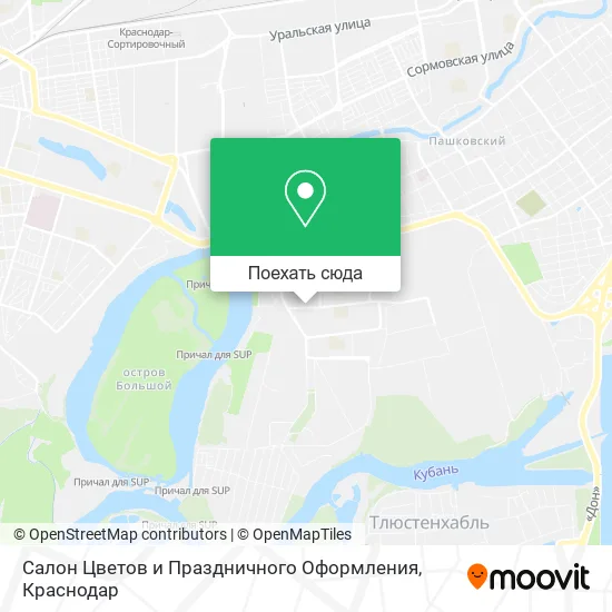 Карта Салон Цветов и Праздничного Оформления