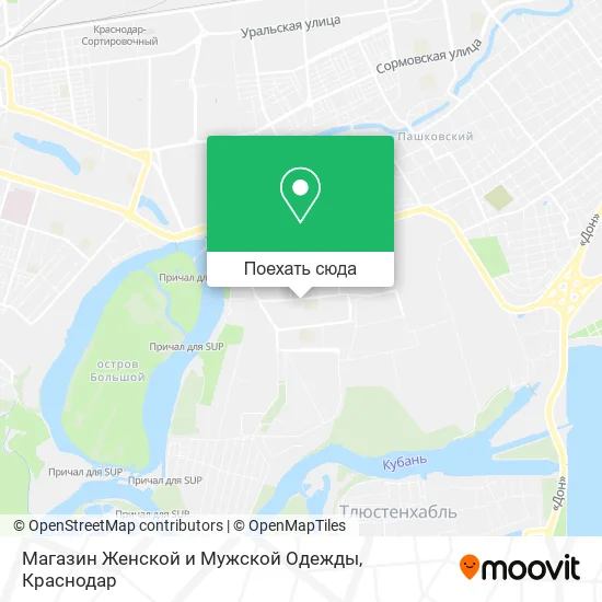 Карта Магазин Женской и Мужской Одежды