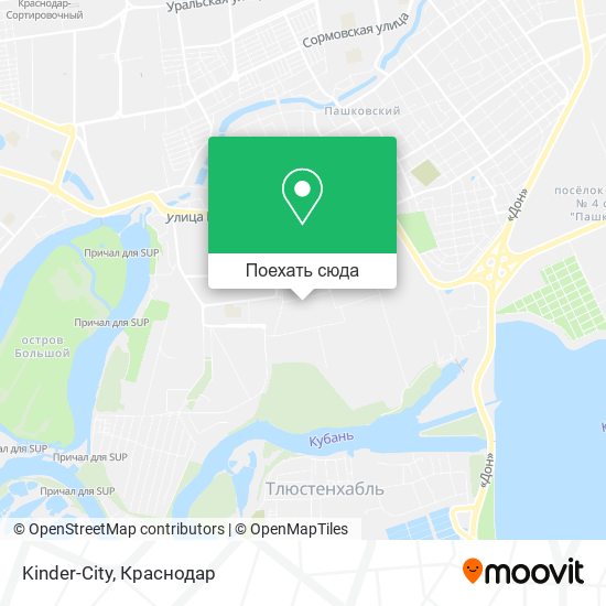 Карта Kinder-City