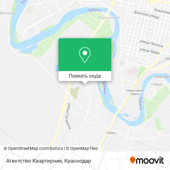 Карта Агентство Квартирник