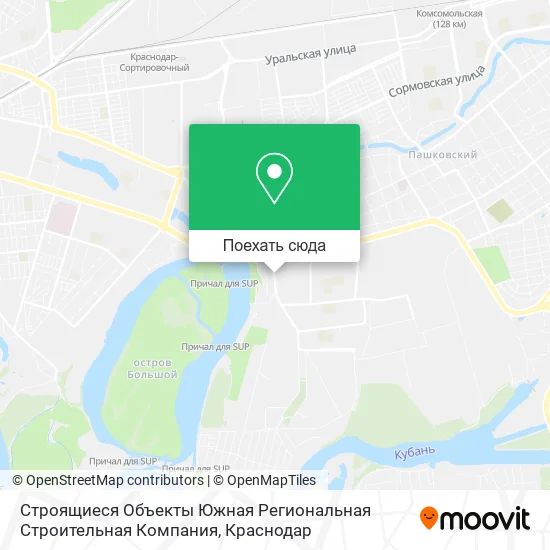 Карта Строящиеся Объекты Южная Региональная Строительная Компания