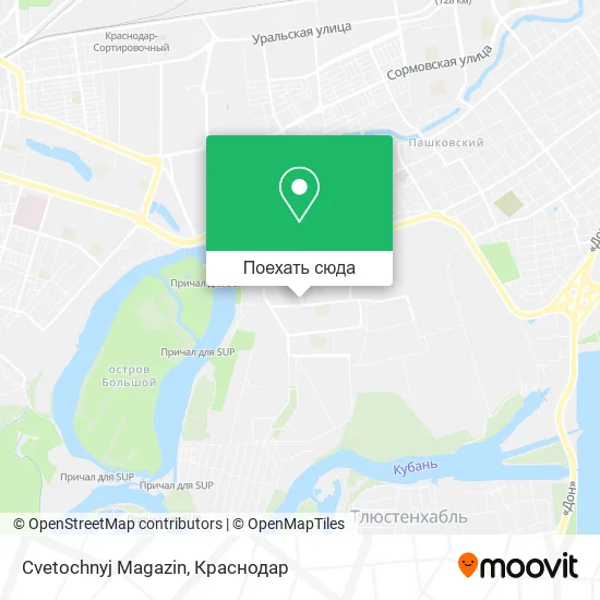 Карта Cvetochnyj Magazin