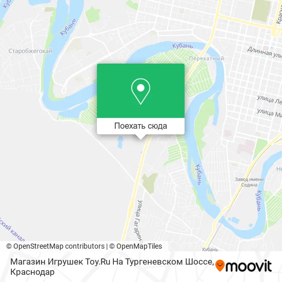 Карта Магазин Игрушек Toy.Ru На Тургеневском Шоссе