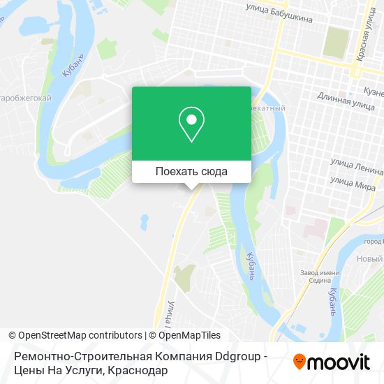 Карта Ремонтно-Строительная Компания Ddgroup - Цены На Услуги