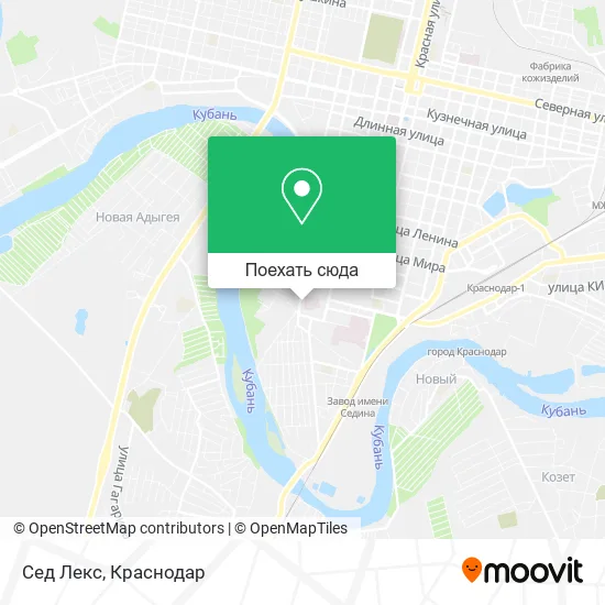 Карта Сед Лекс