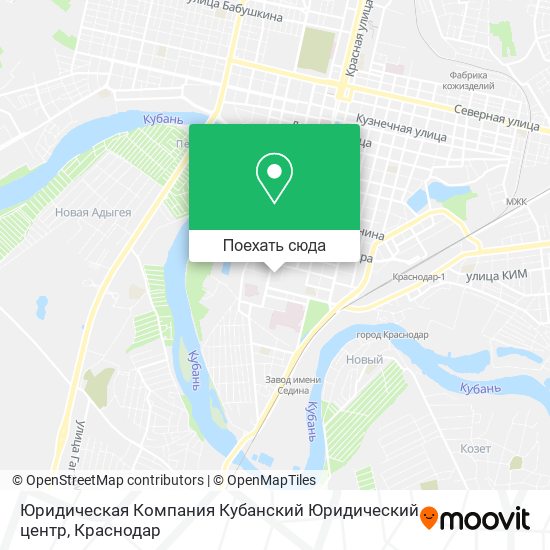 Карта Юридическая Компания Кубанский Юридический центр