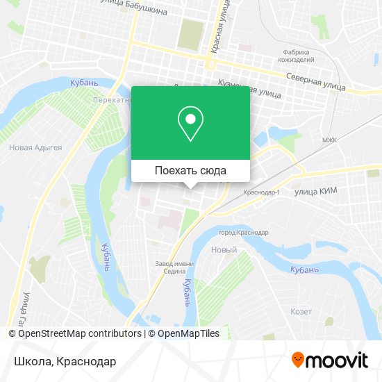 Карта Школа