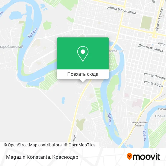 Карта Magazin Konstanta