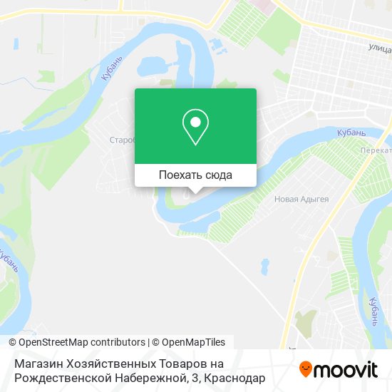 Карта Магазин Хозяйственных Товаров на Рождественской Набережной, 3