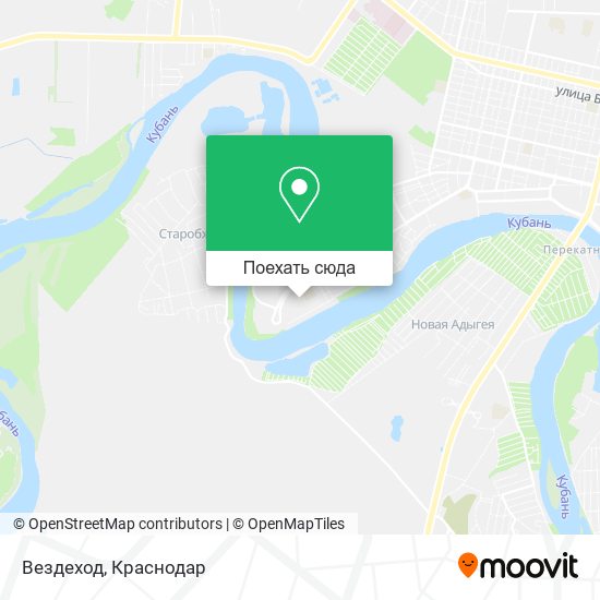 Карта Вездеход