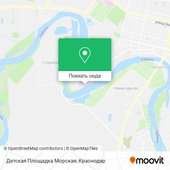 Карта Детская Площадка Морская