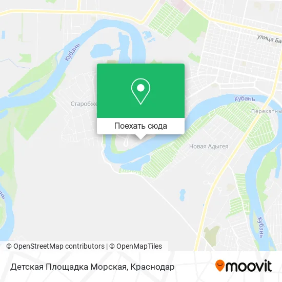 Карта Детская Площадка Морская