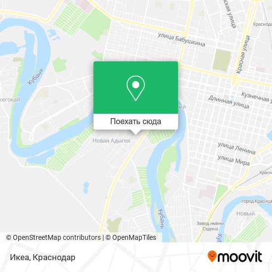 Карта Икеа