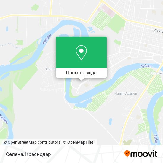 Карта Селена