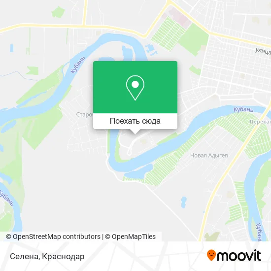 Карта Селена