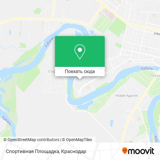 Карта Спортивная Площадка