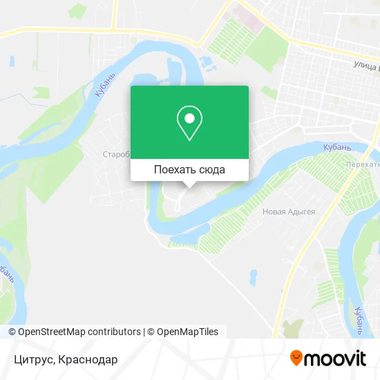 Карта Цитрус