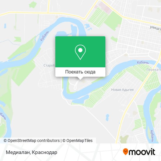 Карта Медиалан