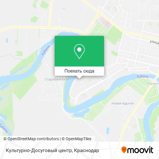Карта Культурно-Досуговый центр